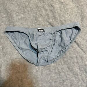 N2N Grey Cotton Stretch Pouch Briefs Size Large NWT